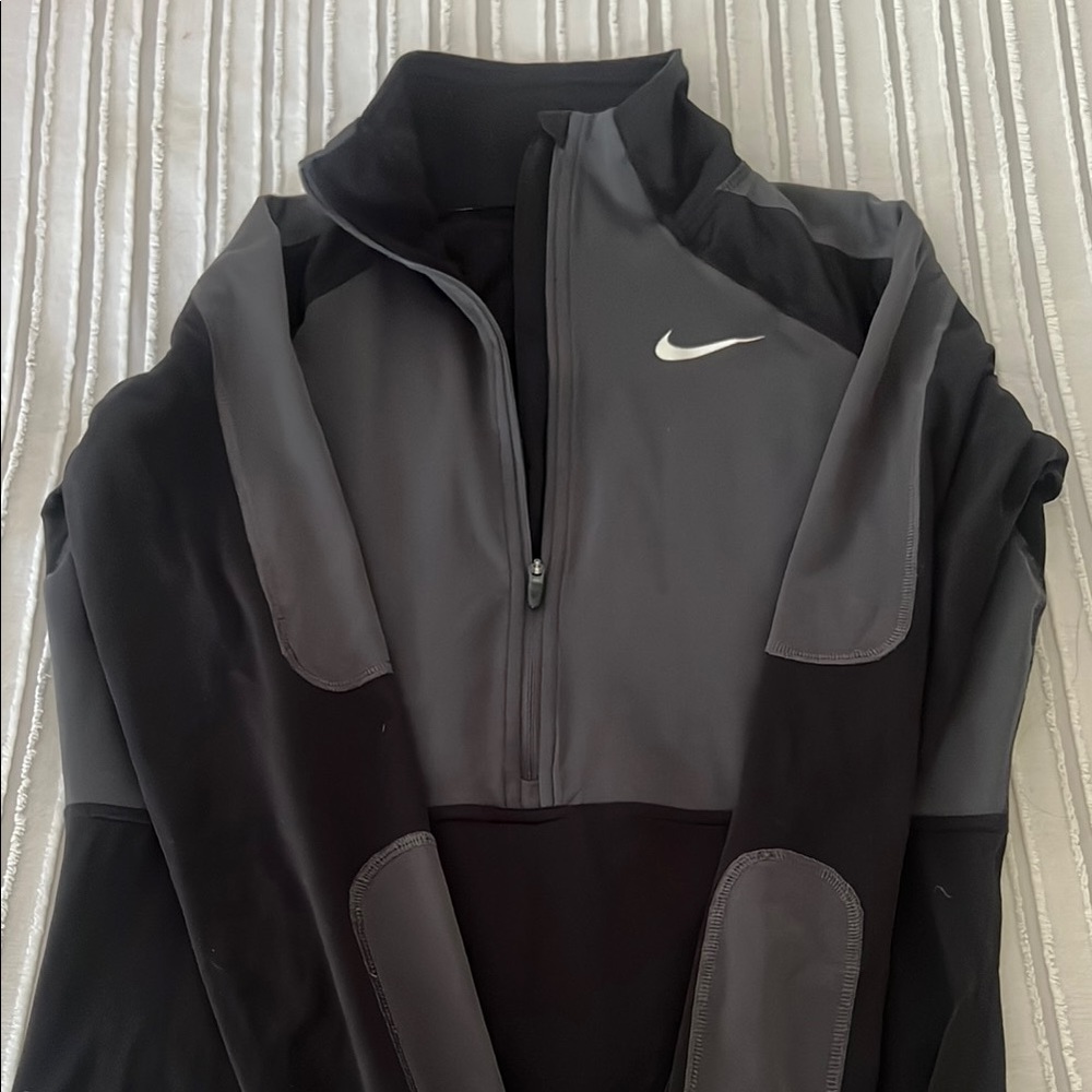 Nike Black and Gray Performance Pullover running women’s